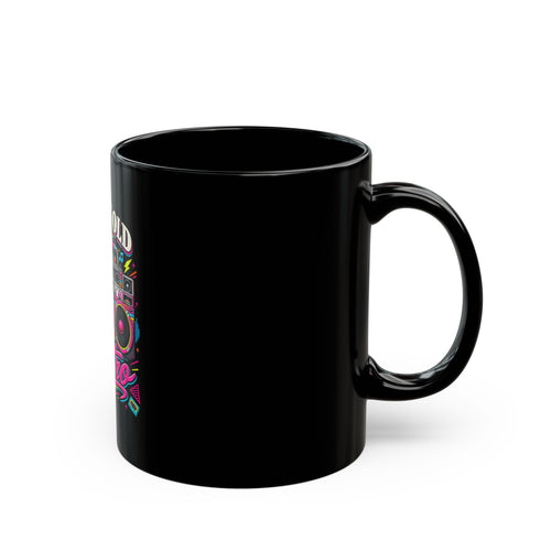 Black Mug "I'm Not Old I'm Retro"