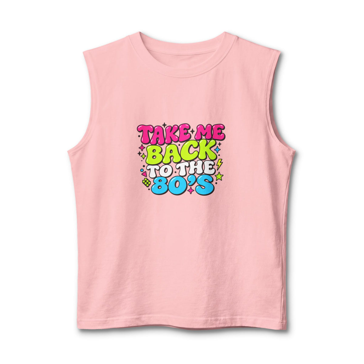 Tank Top "Take Me Back To The 80'S"