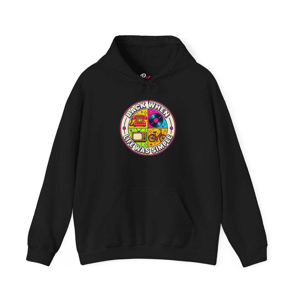Hoodie Unisex "Back When Life Was Simple"