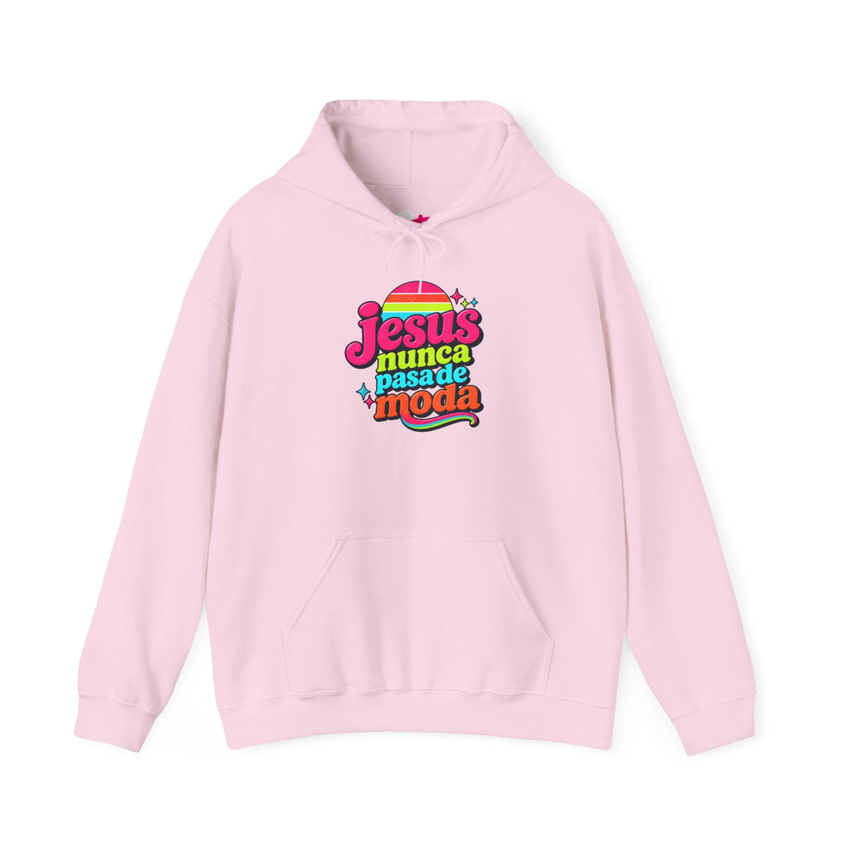 Hoodie Unisex "Jesus Nunca Pasa de Moda"