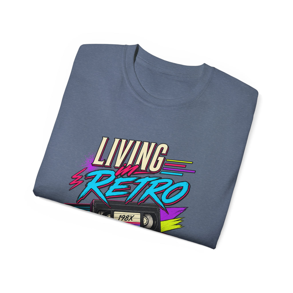 T-shirt "Living Retro Mode"