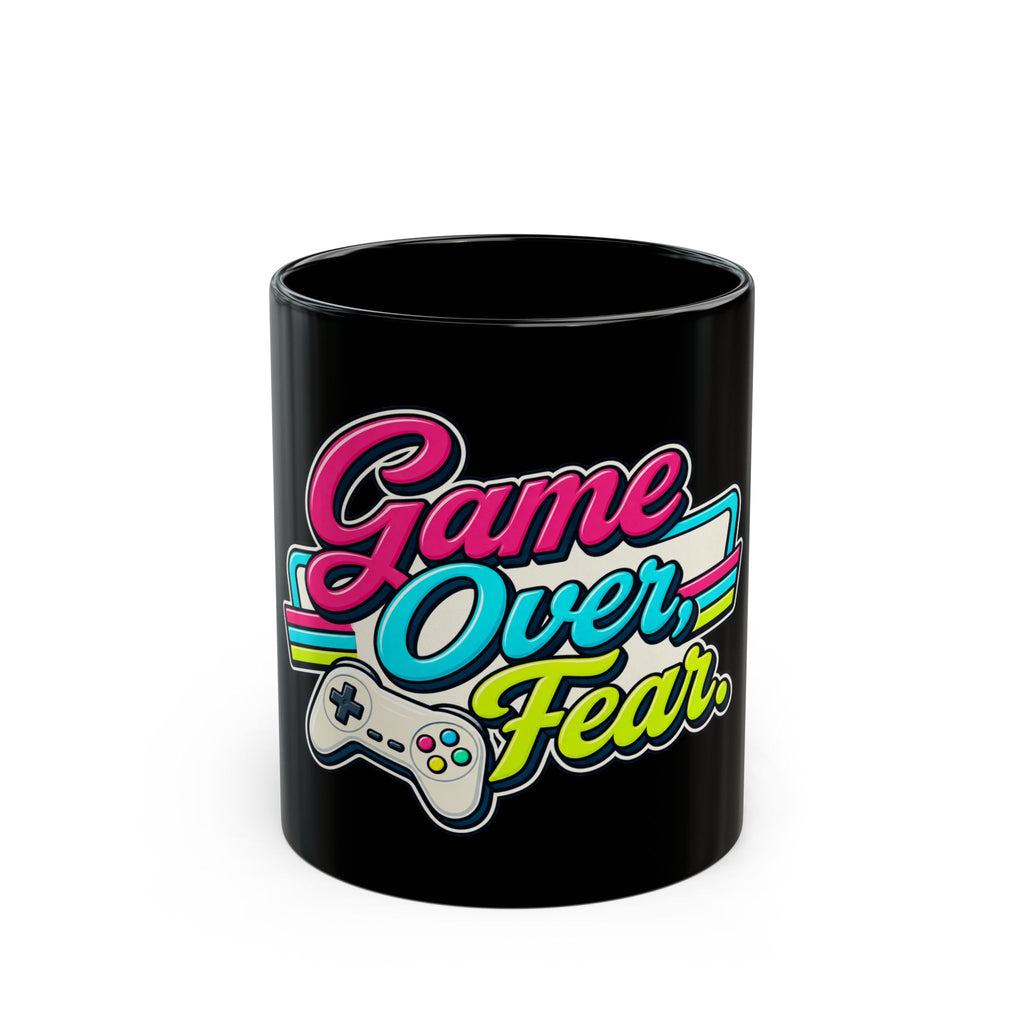 Black Mug "Game Over Fear"