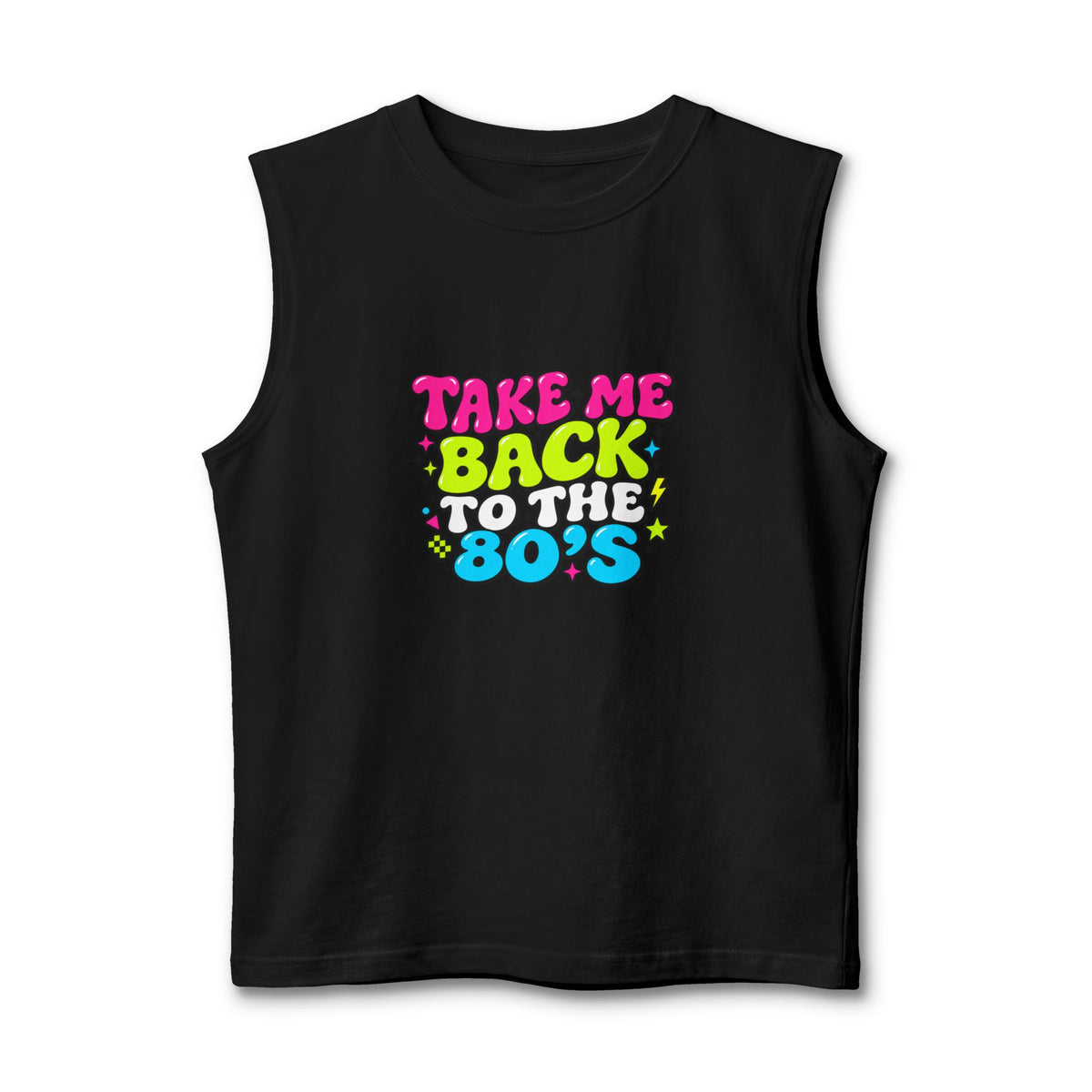 Tank Top "Take Me Back To The 80'S"
