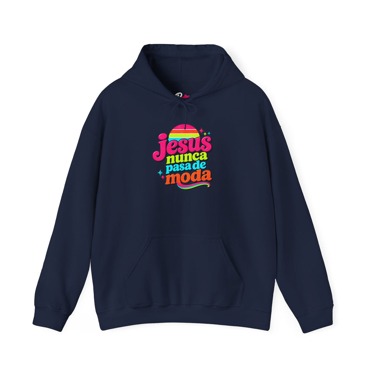 Hoodie Unisex "Jesus Nunca Pasa de Moda"