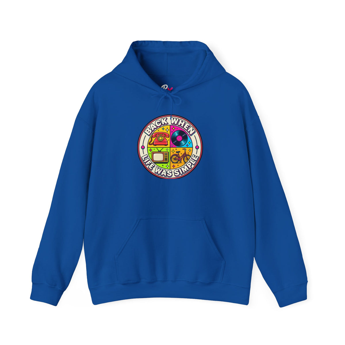 Hoodie Unisex "Back When Life Was Simple"
