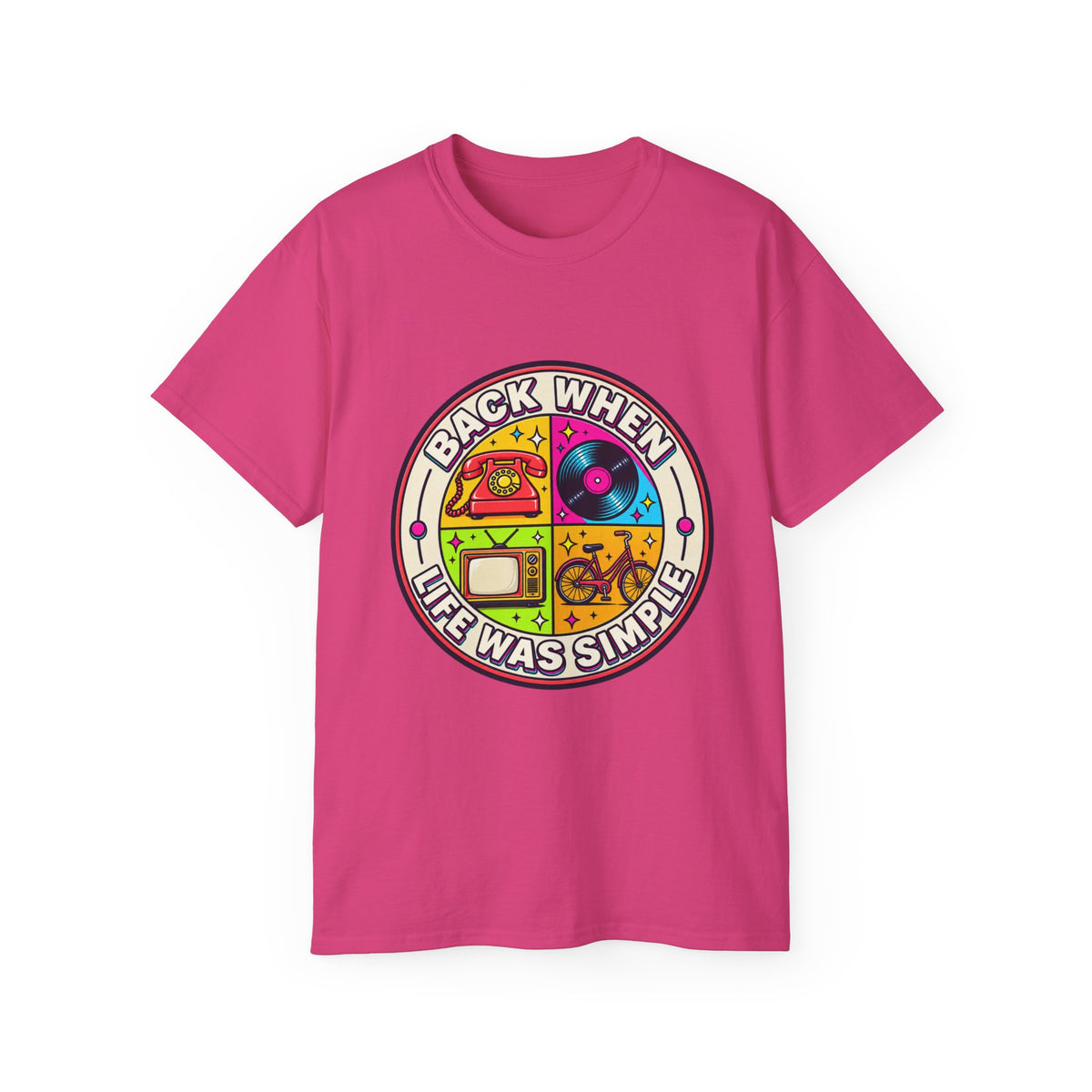 T-shirt "Back When Life Was Simple"