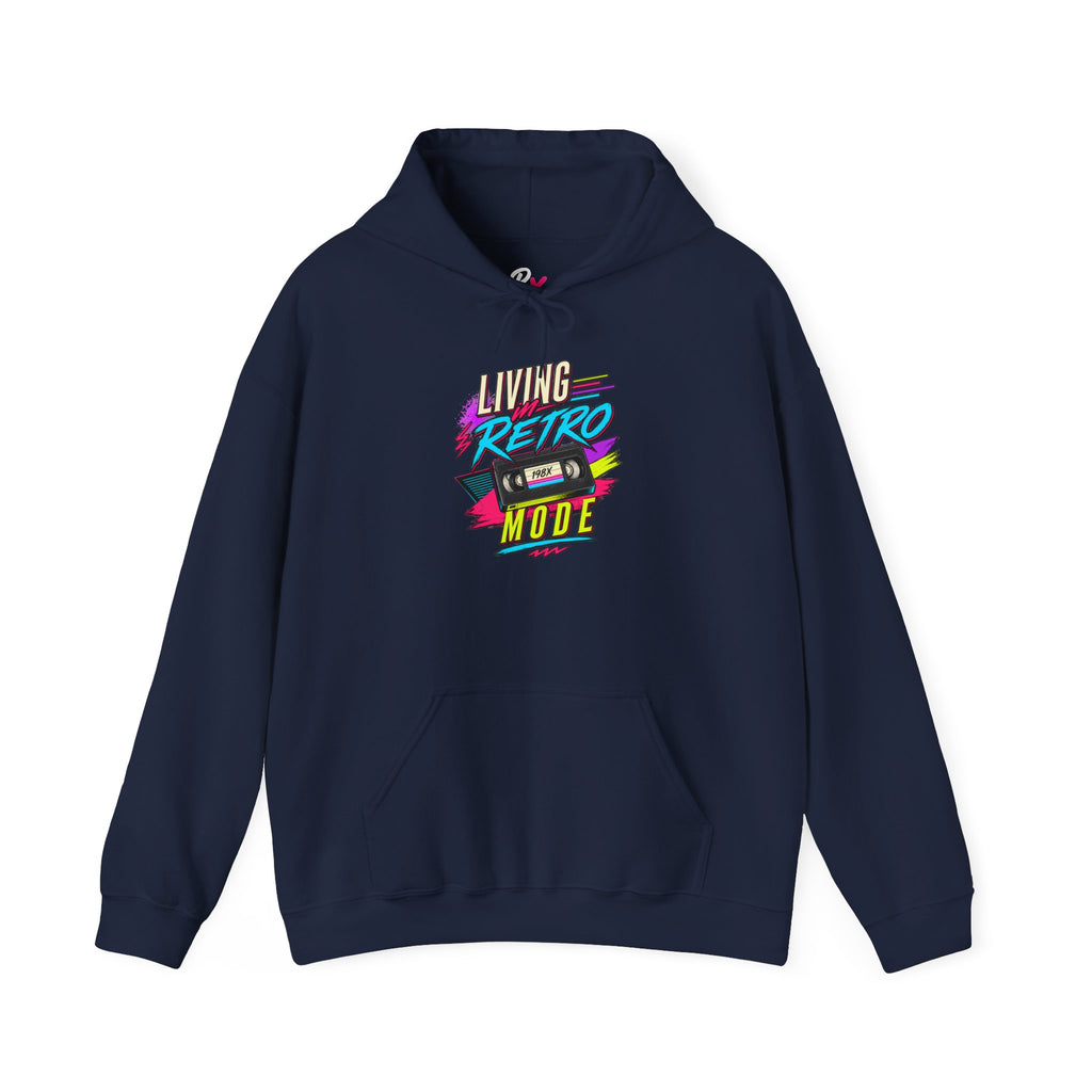 Hoodie Unisex "Living In Retro Mode"