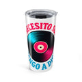 Tumbler "No Necesito Suerte Tengo a Dios" 20oz