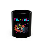 Black Mug "VHS & Chill"