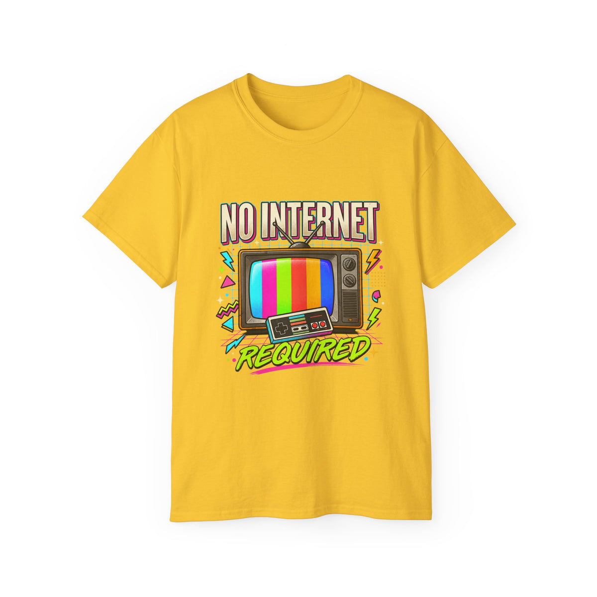 T-shirt "No Internet Required"