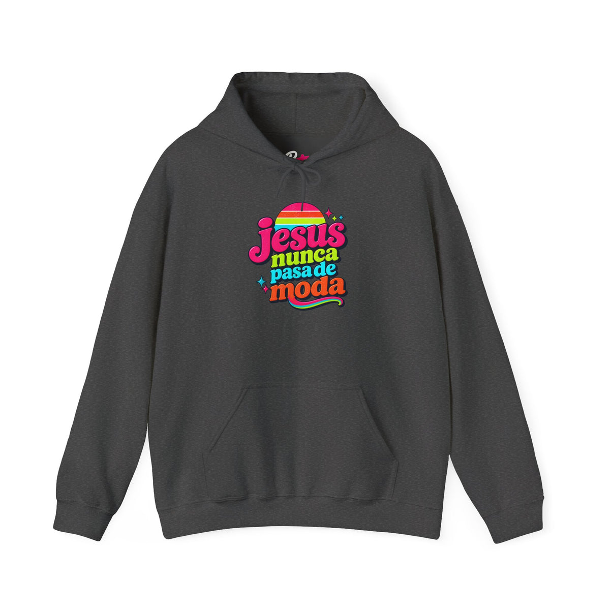 Hoodie Unisex "Jesus Nunca Pasa de Moda"