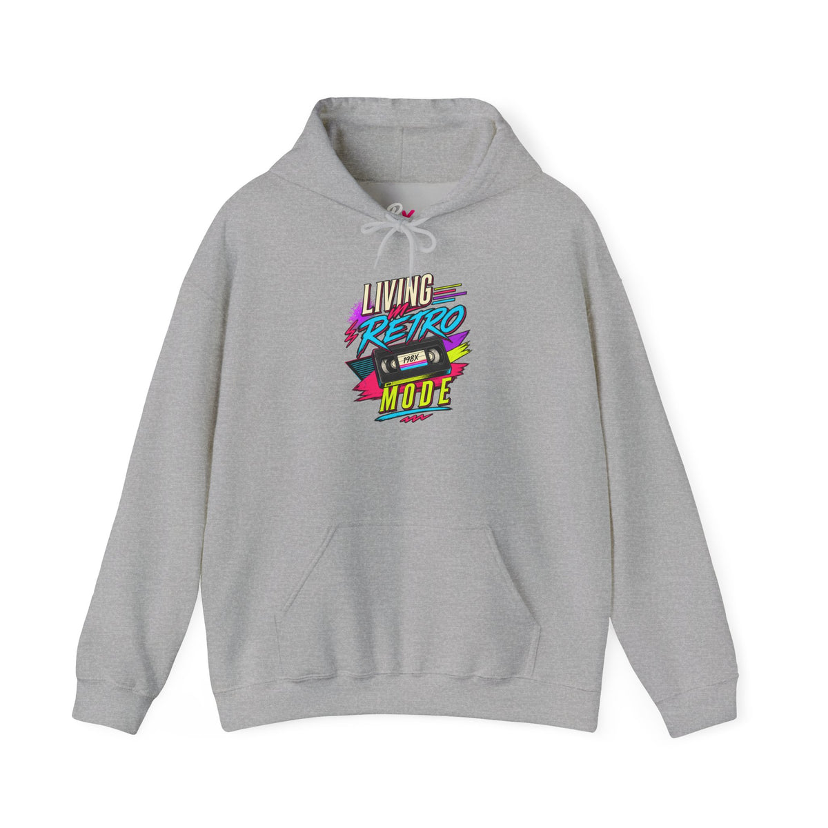 Hoodie Unisex "Living In Retro Mode"