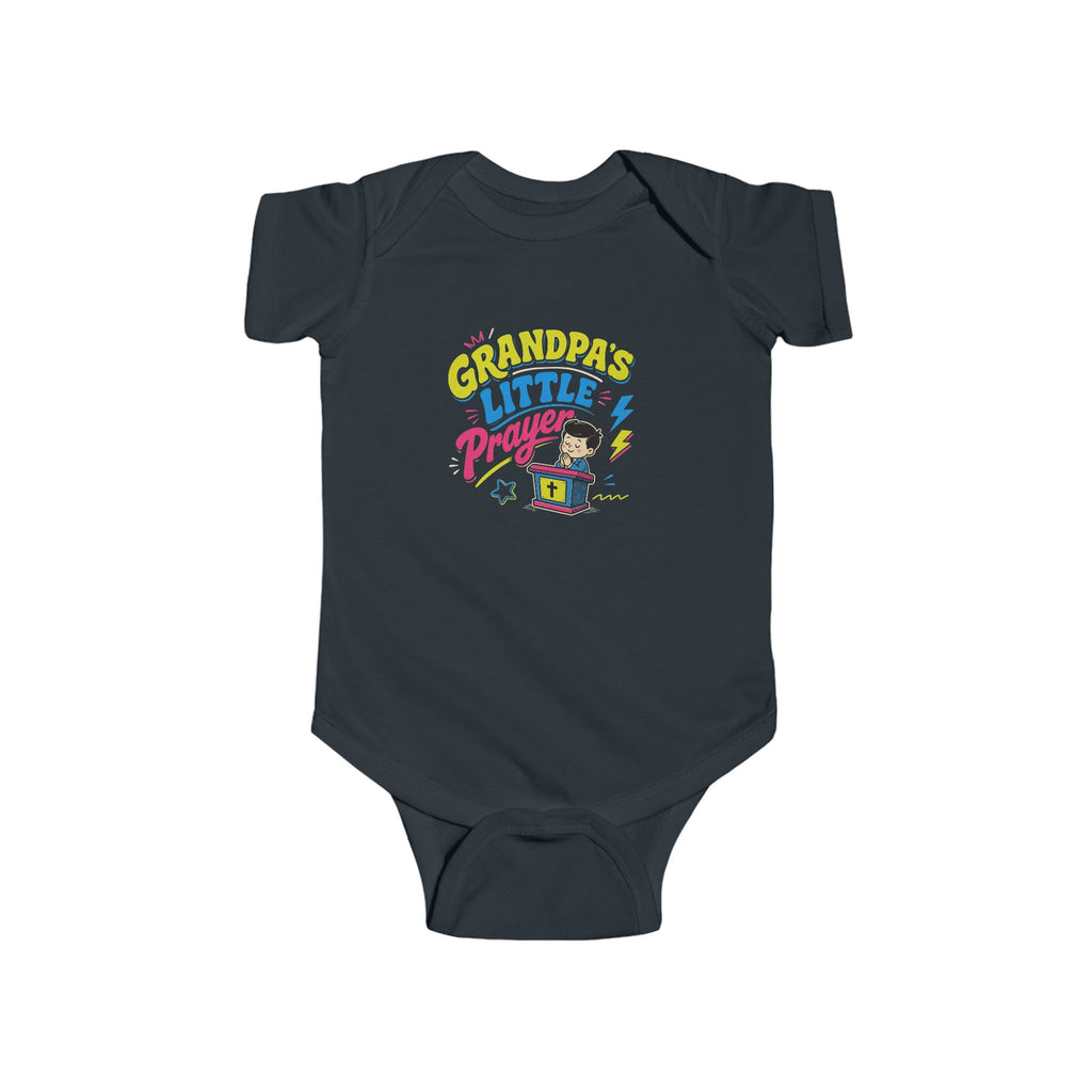 Grandpa's Little Powerhouse Infant Bodysuit