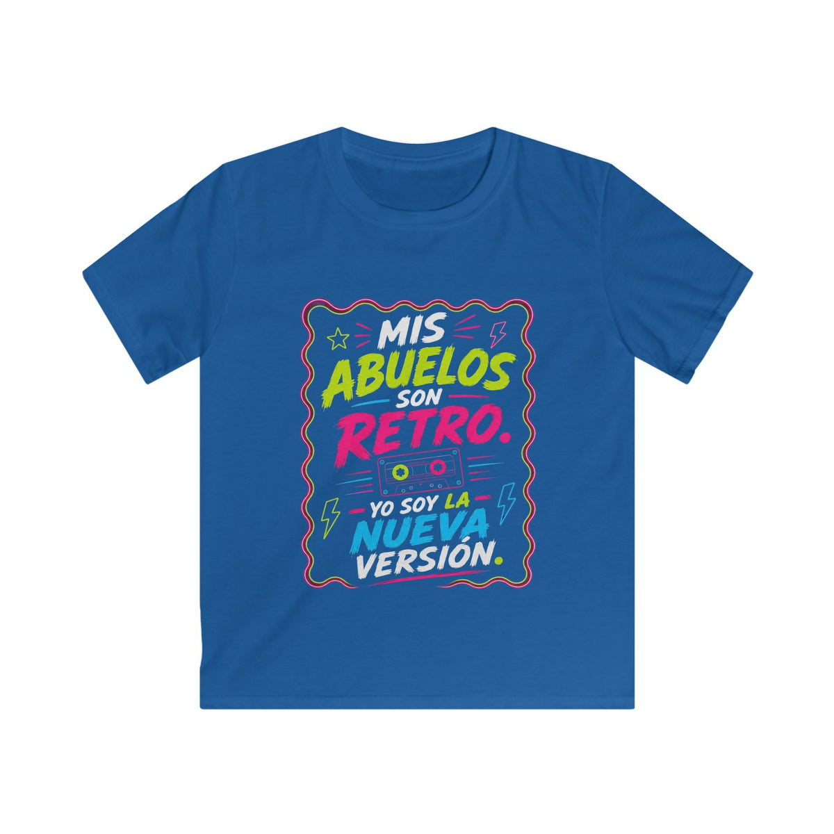 Kid T-Shirt "Mis Abuelos Son Retro, Yo Soy la Nueva Version"
