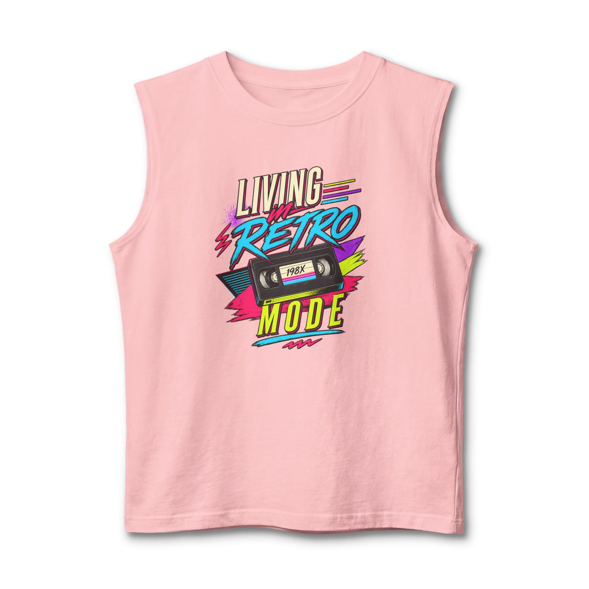 Tank Top "Livin In Retro Mode"