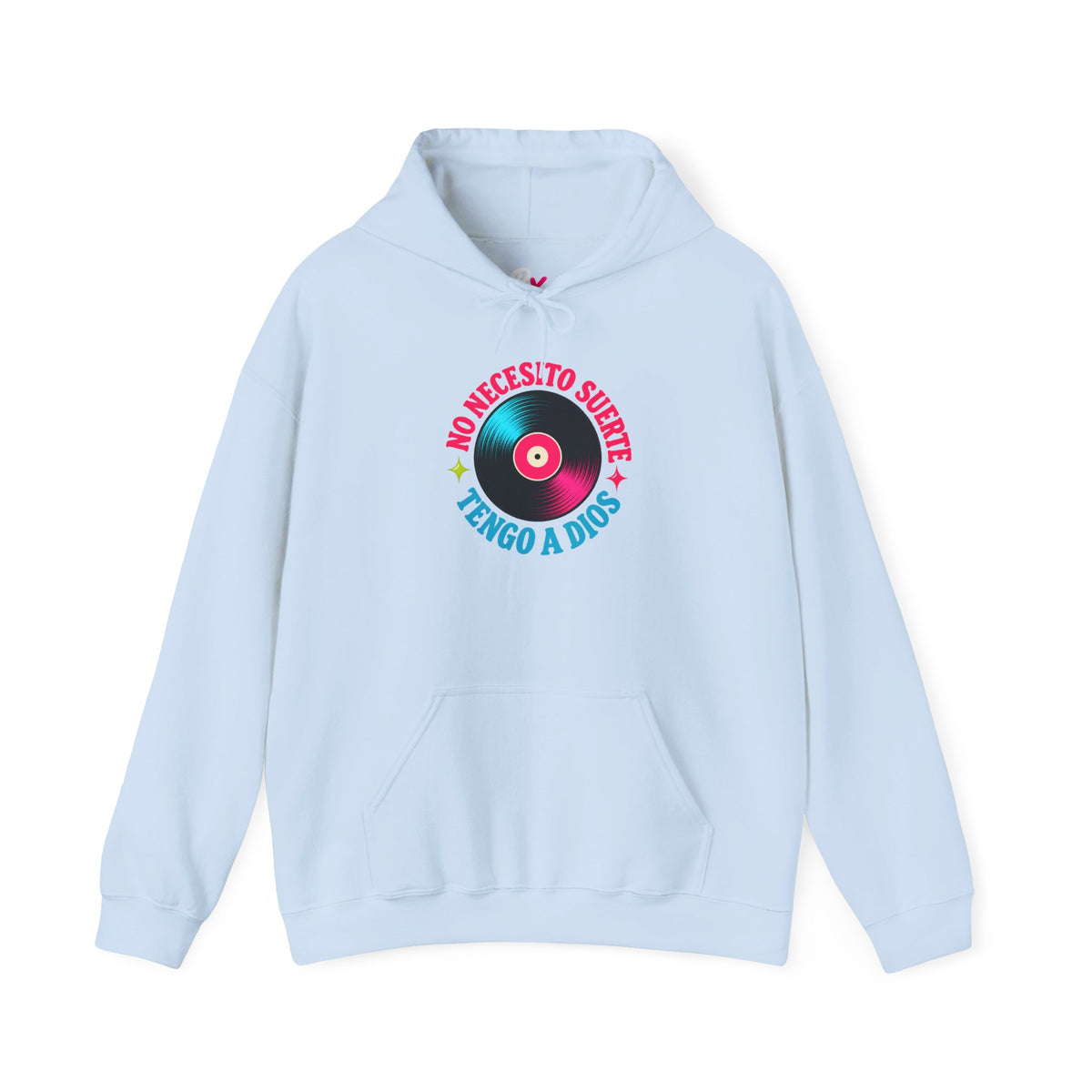 Hoodie Unisex "No Tengo Suerte Tengo a Dios"