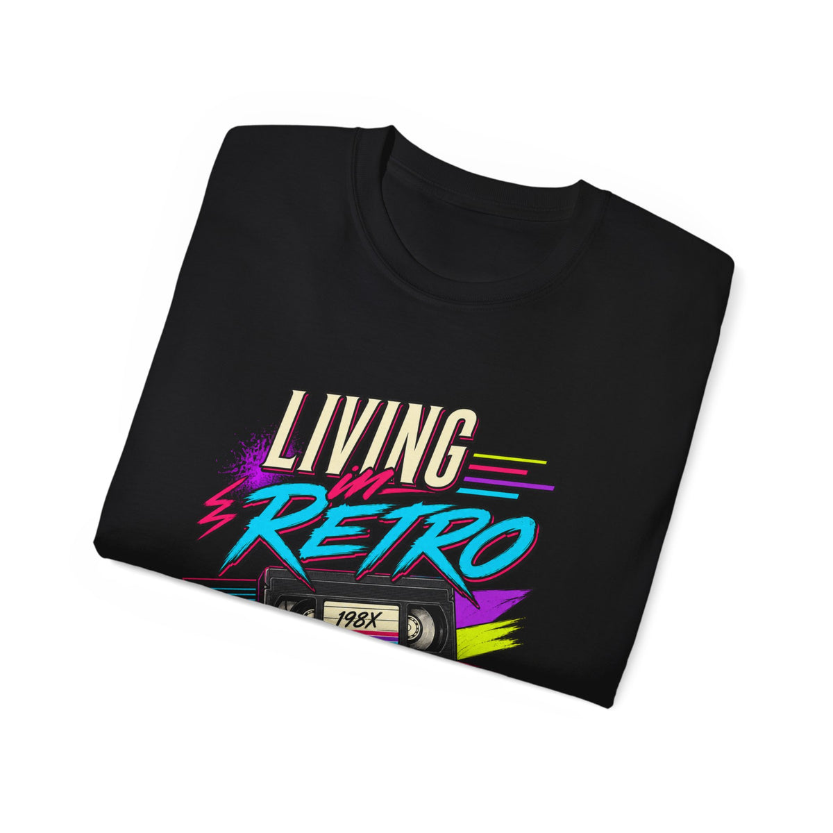 T-shirt "Living Retro Mode"
