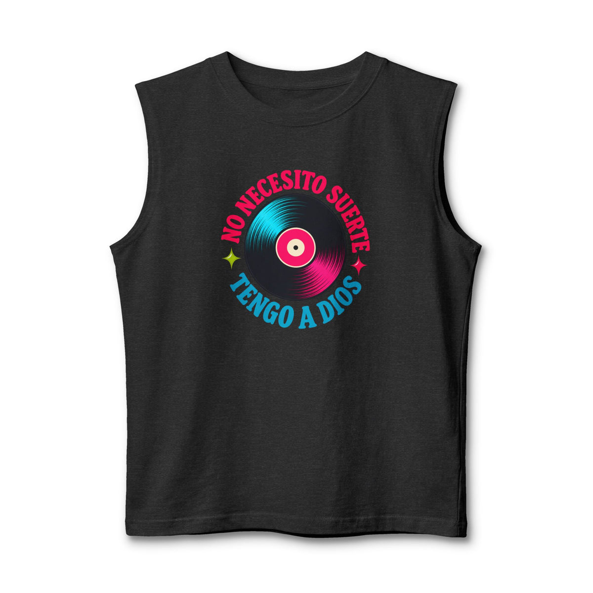 Tank Top "No Necesito Suerte Tengo a Dios"
