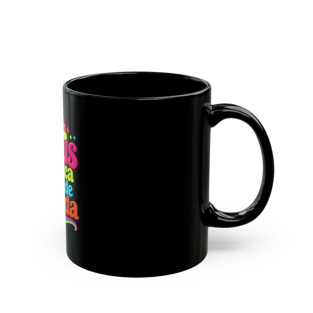 Black Mug "Jesus Nunca Pasa de Moda"