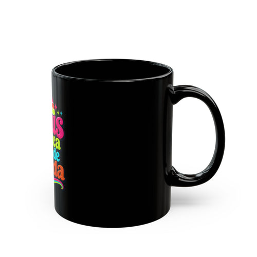 Black Mug "Jesus Nunca Pasa de Moda"