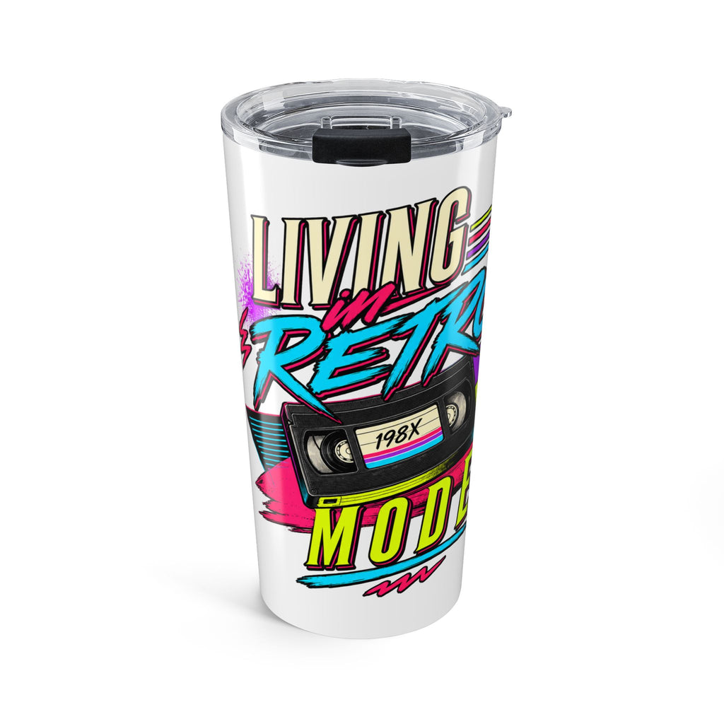 Tumbler "Livin In Retro Mode" 20oz