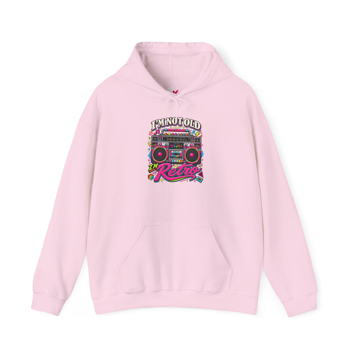 Hoodie Unisex "I'm Not Old, I'm Retro"