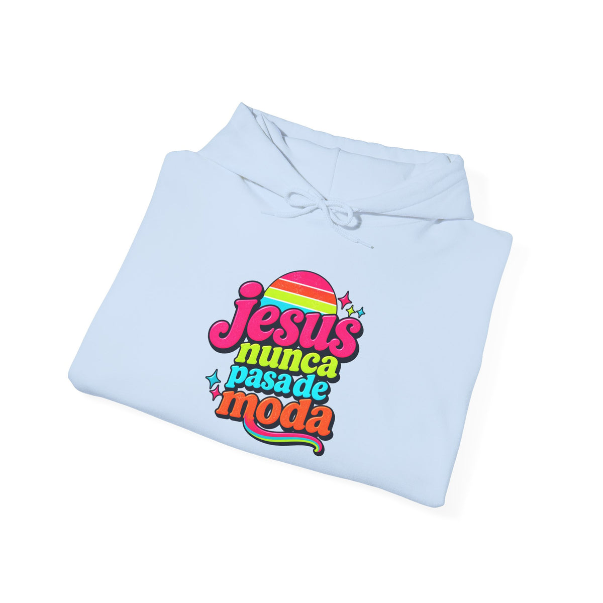 Hoodie Unisex "Jesus Nunca Pasa de Moda"