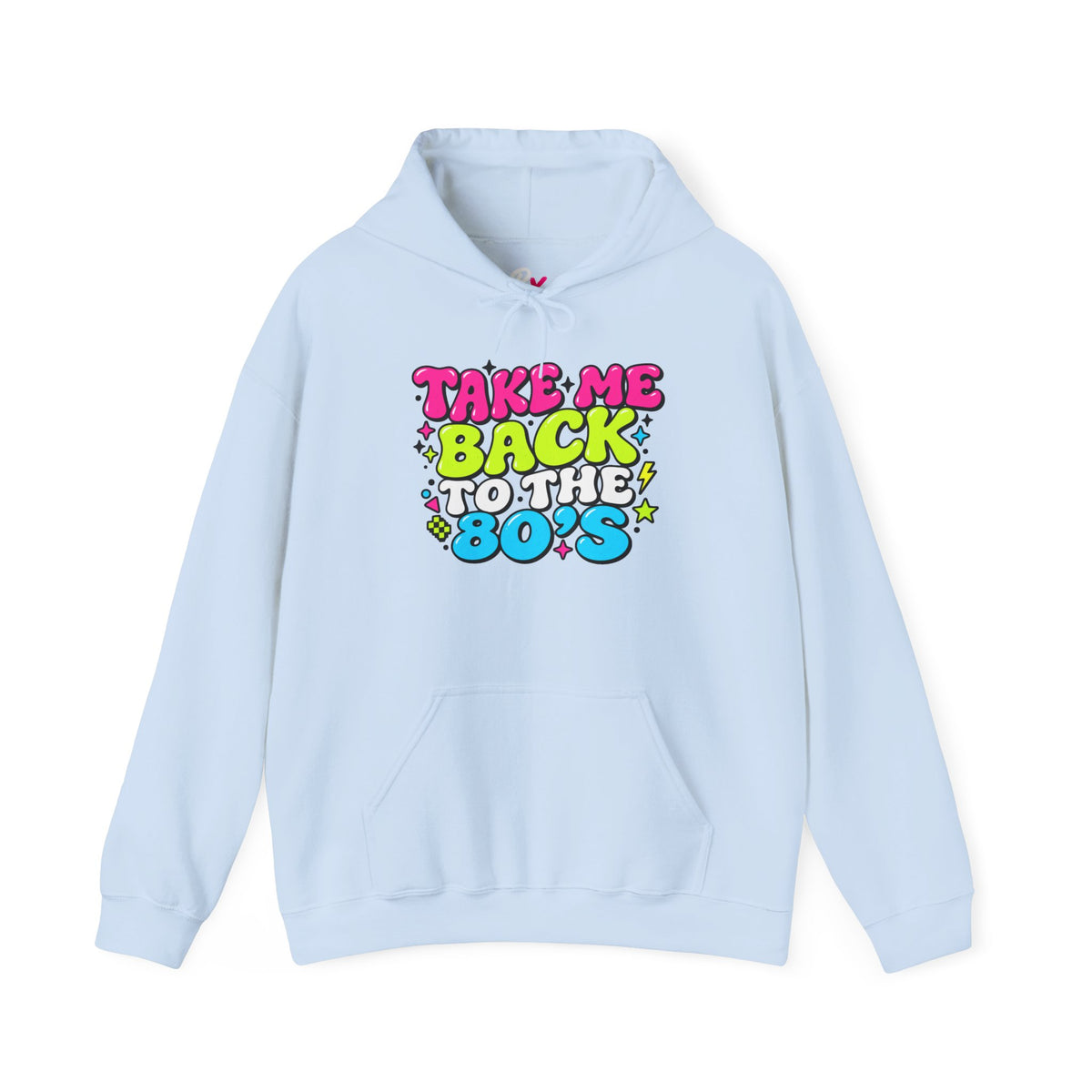 Hoodie Unisex "Take Me Back To The 80'S"