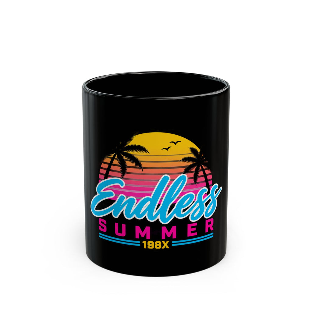 Black Mug "Endless Summer 198X"