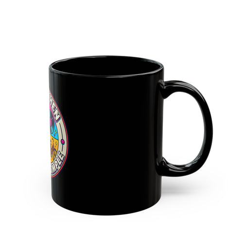 Black Mug "Back When Life Was Simple"