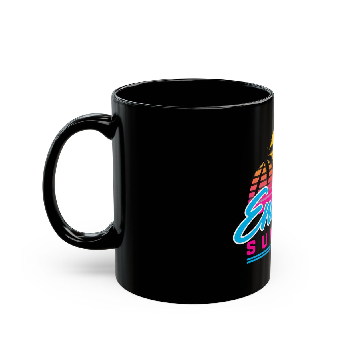 Black Mug "Endless Summer 198X"