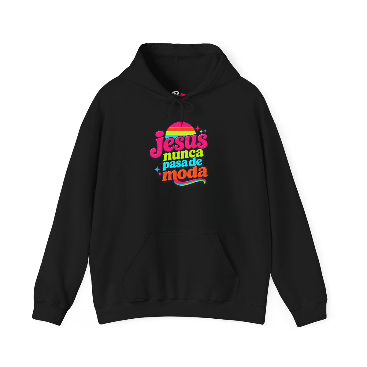 Hoodie Unisex "Jesus Nunca Pasa de Moda"