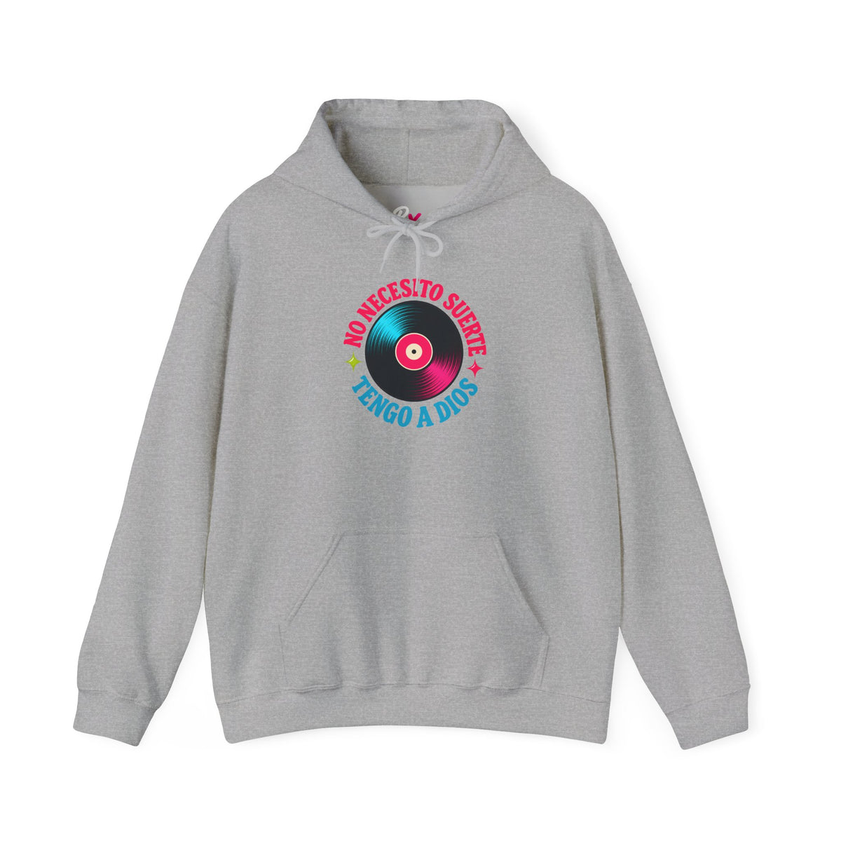 Hoodie Unisex "No Tengo Suerte Tengo a Dios"