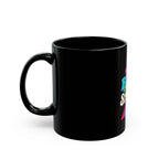 Black Mug "Too Blessed To Be Stressed"