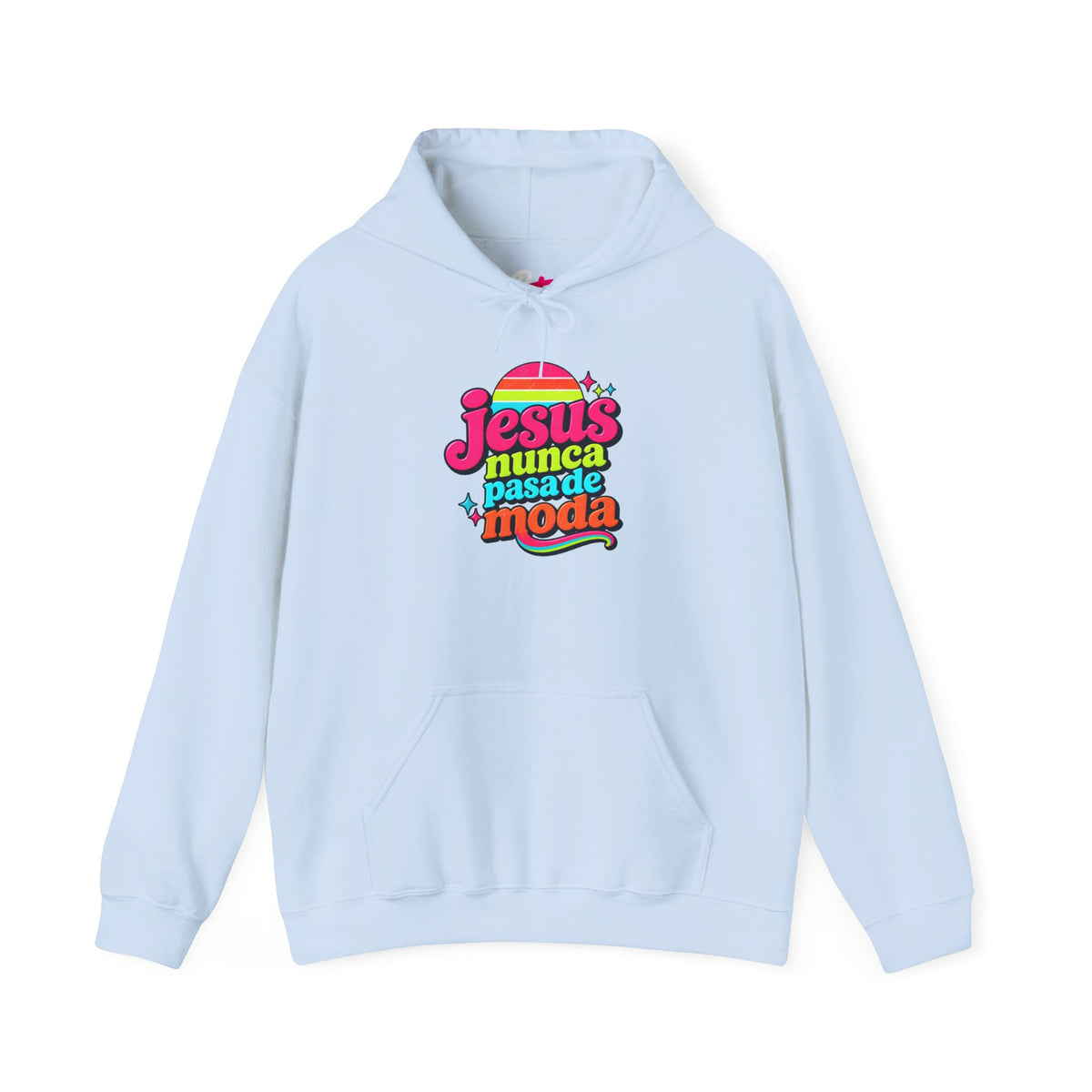 Hoodie Unisex "Jesus Nunca Pasa de Moda"