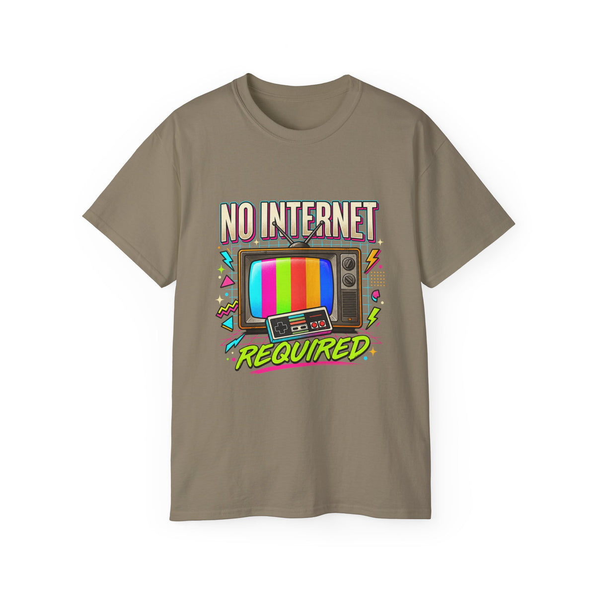 T-shirt "No Internet Required"
