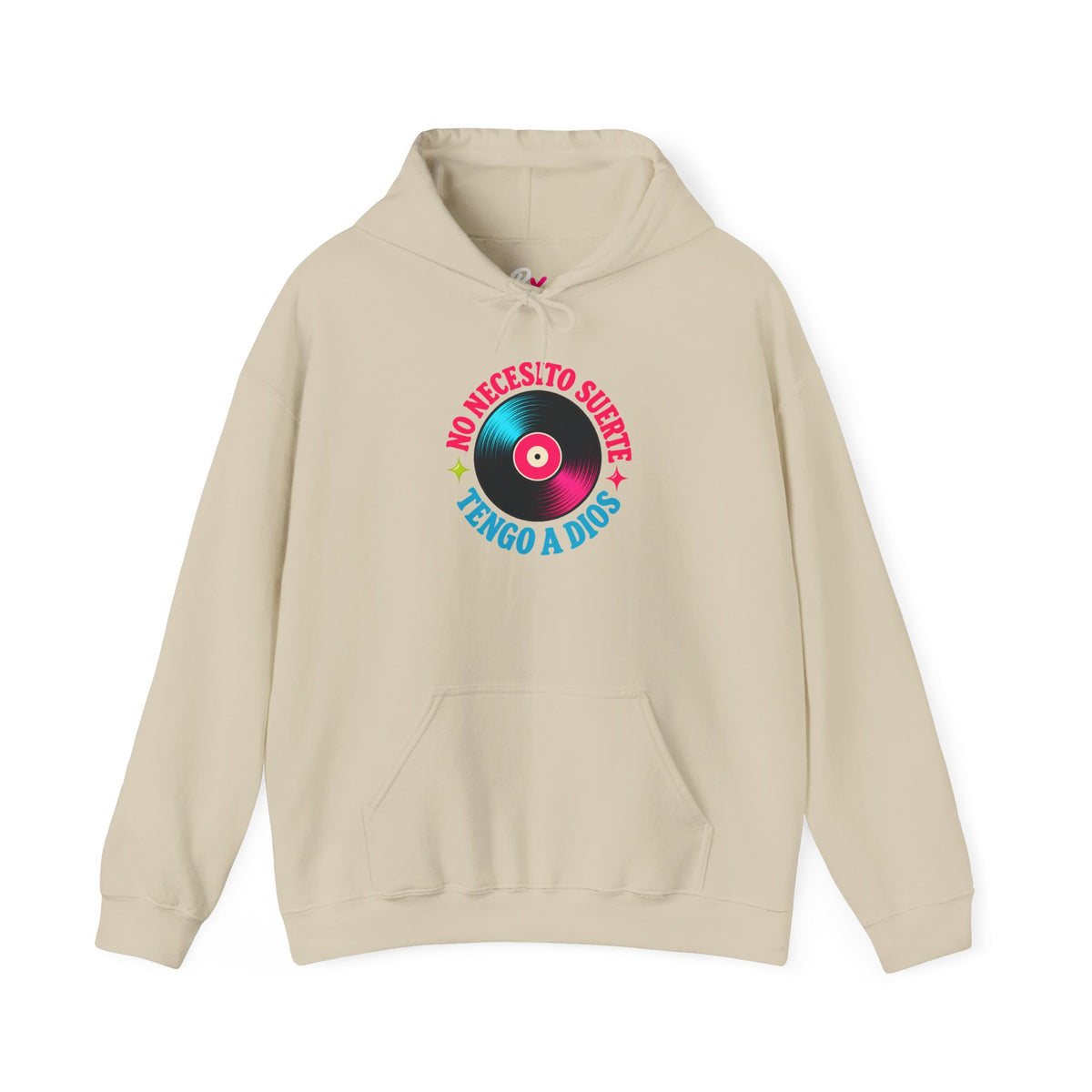 Hoodie Unisex "No Tengo Suerte Tengo a Dios"