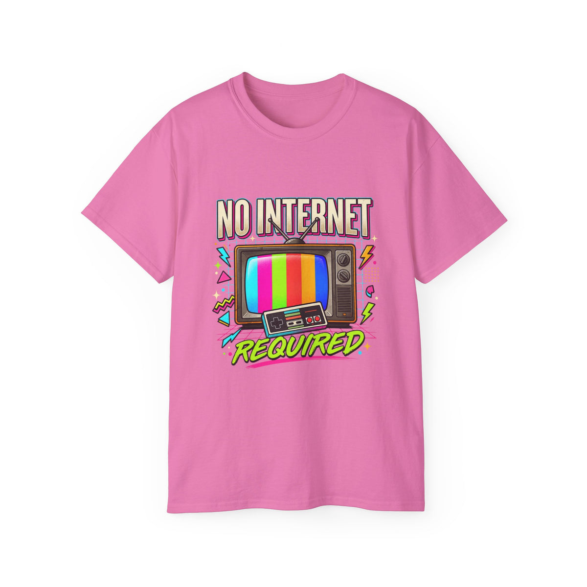 T-shirt "No Internet Required"