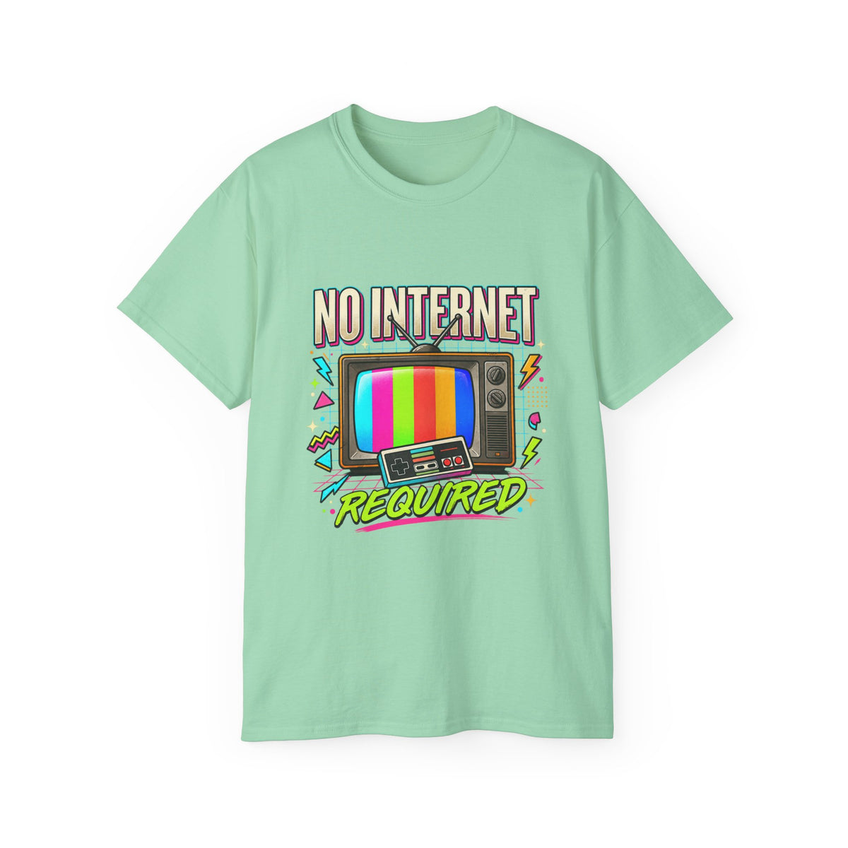 T-shirt "No Internet Required"