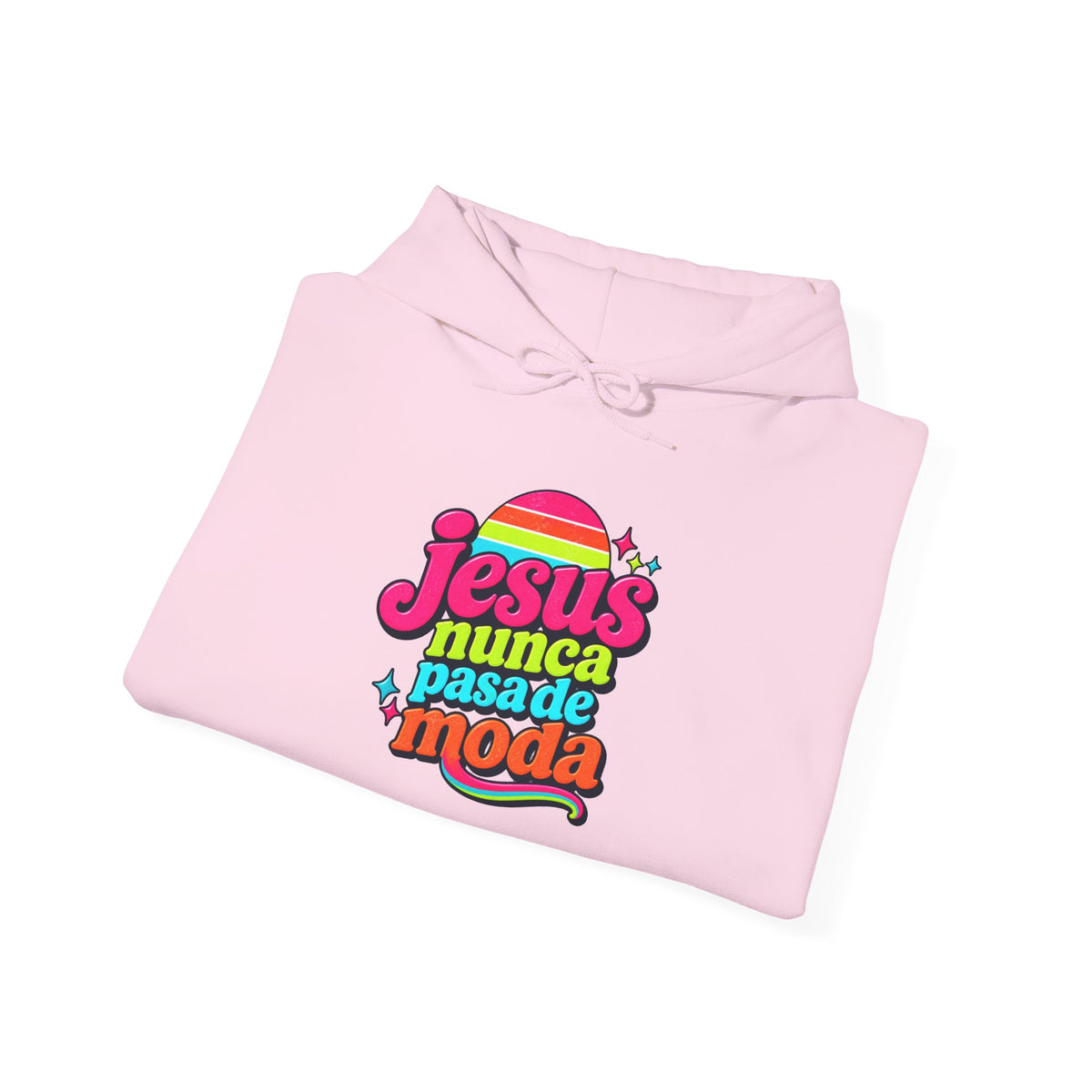 Hoodie Unisex "Jesus Nunca Pasa de Moda"