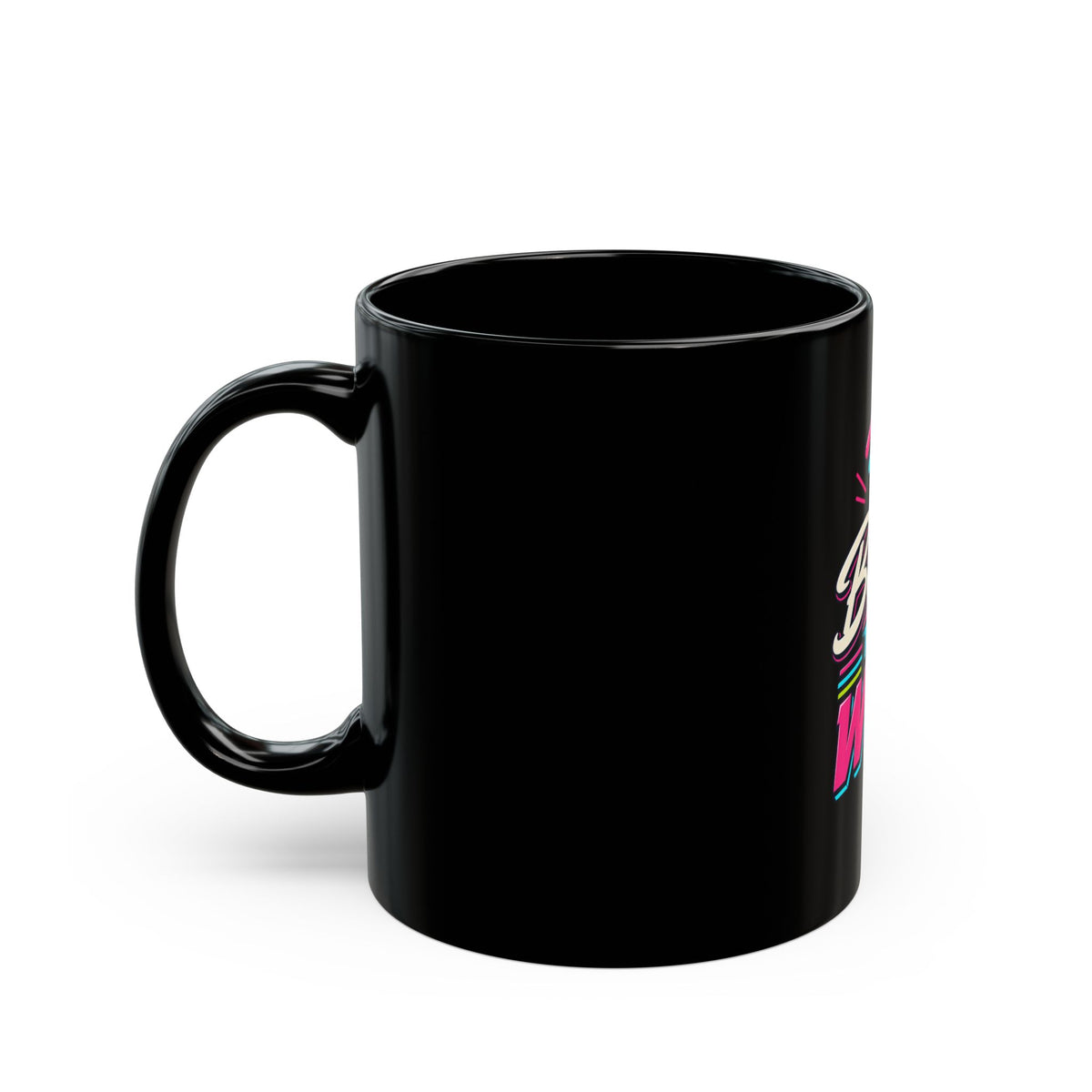 Black Mug "Better Than Wifi"