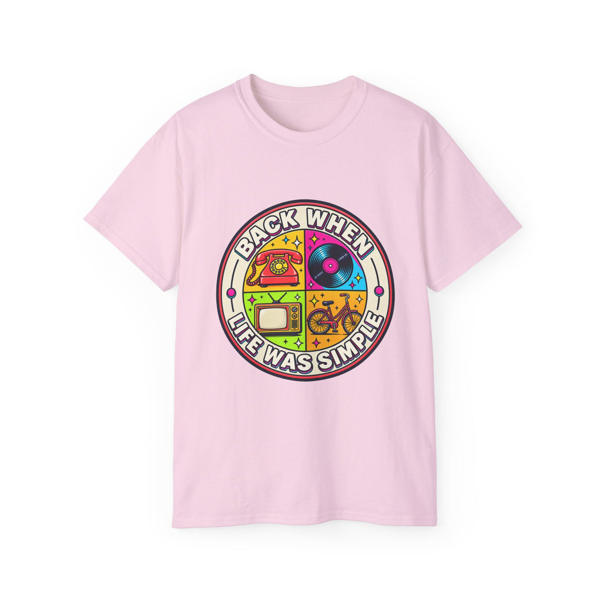 T-shirt "Back When Life Was Simple"