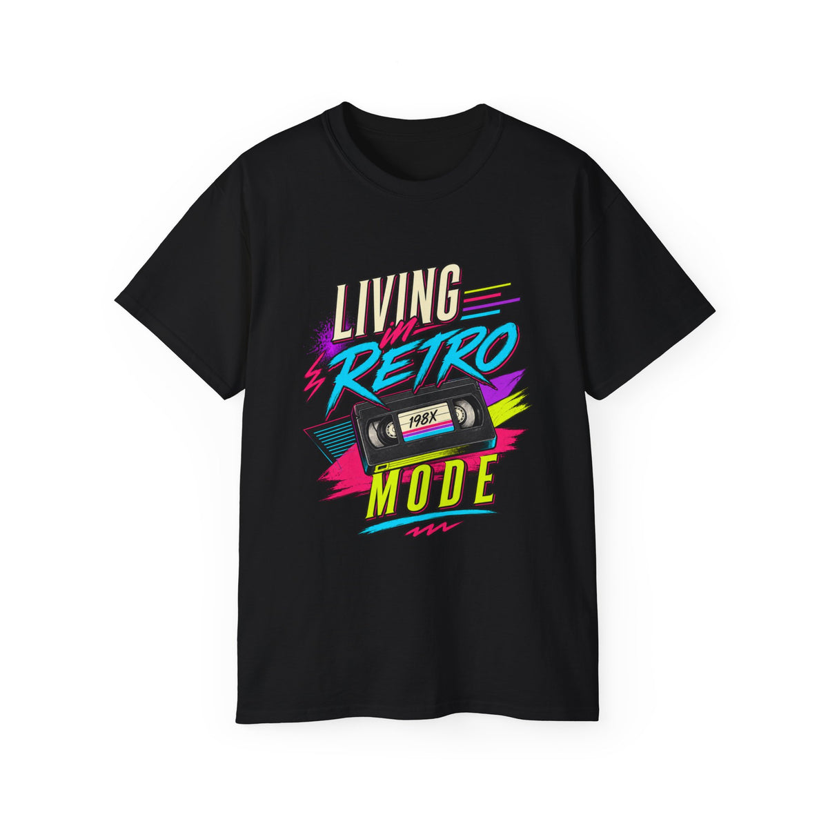 T-shirt "Living Retro Mode"