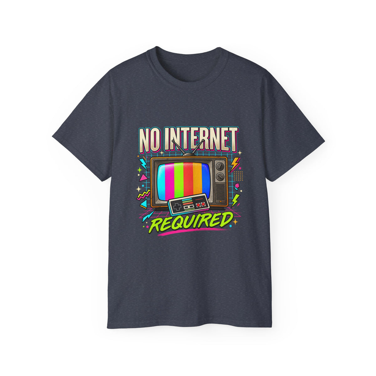 T-shirt "No Internet Required"