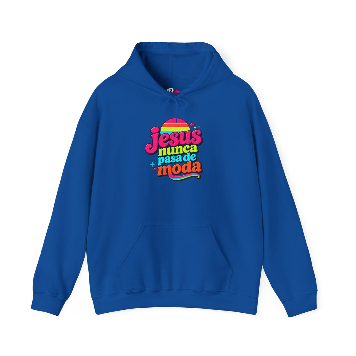 Hoodie Unisex "Jesus Nunca Pasa de Moda"