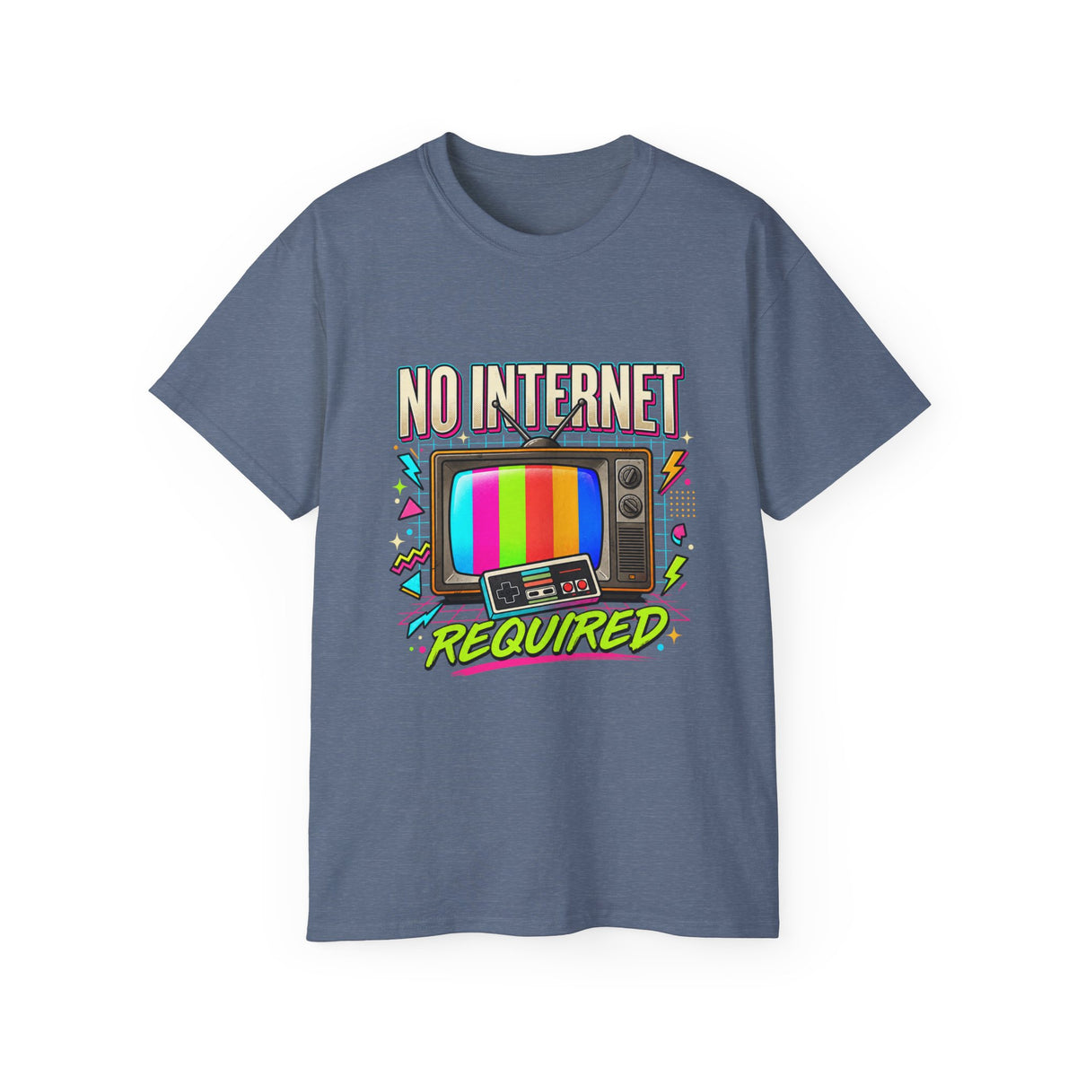 T-shirt "No Internet Required"