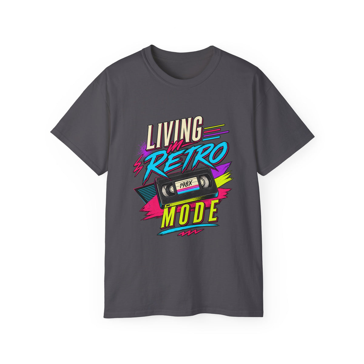 T-shirt "Living Retro Mode"