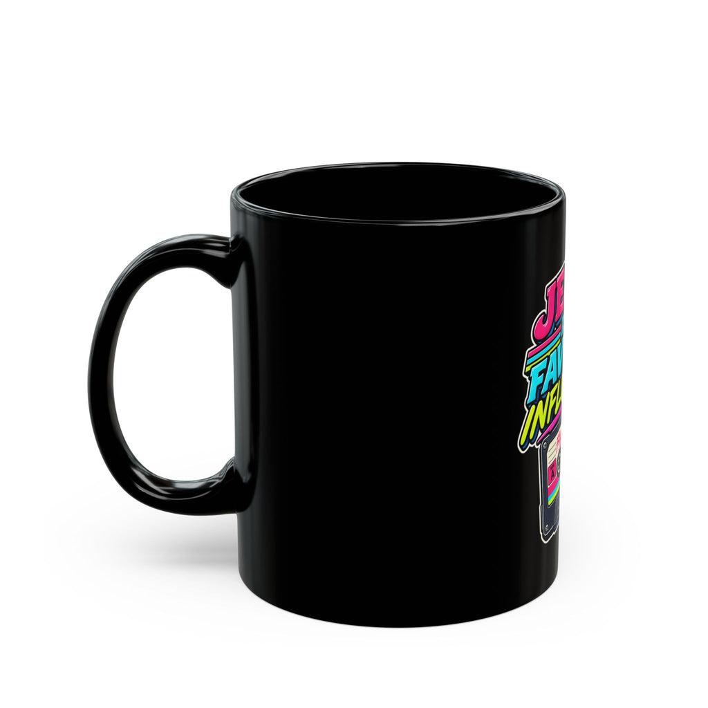 Black Mug "Jesus Is My Favorite Influencer"