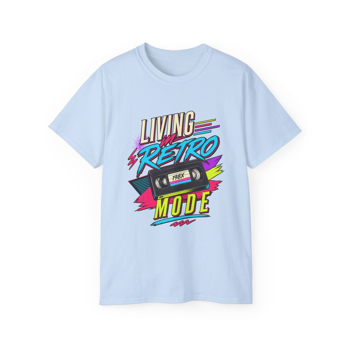 T-shirt "Living Retro Mode"