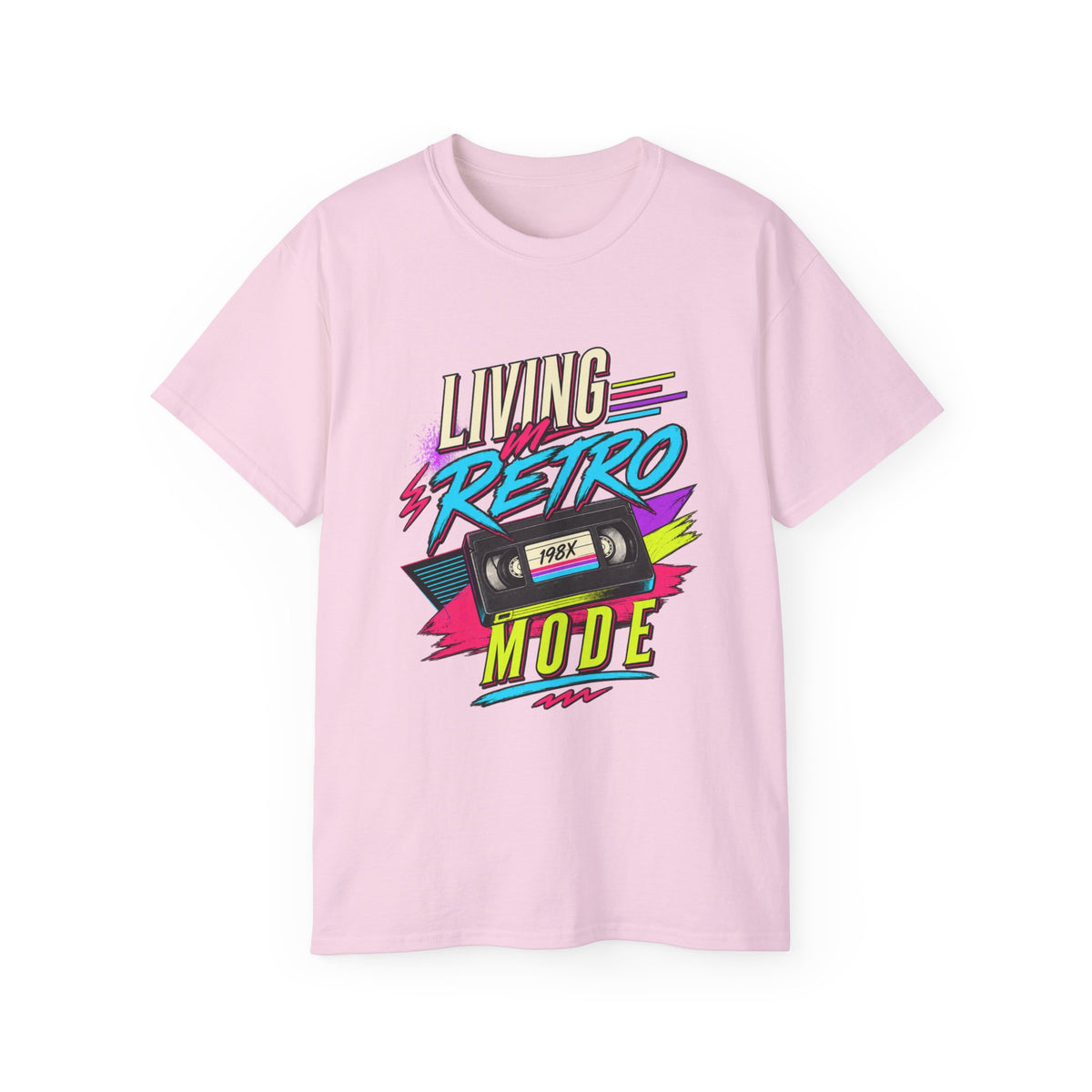 T-shirt "Living Retro Mode"